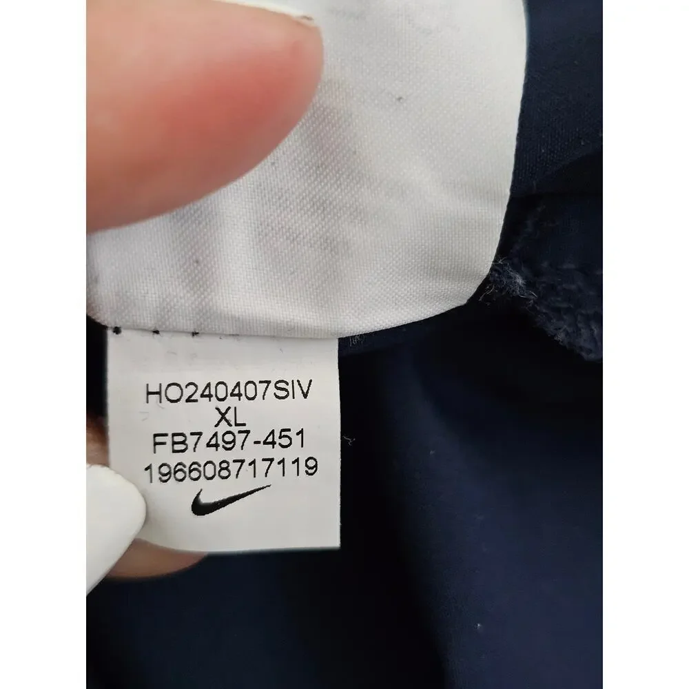 Nike Men's track pants Running Navy Blue Size XL